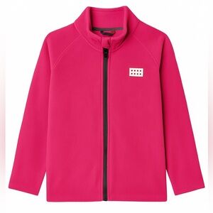 LEGO Wear Full-Zip Recycled Polyester Fleece Jacket, Size: 4